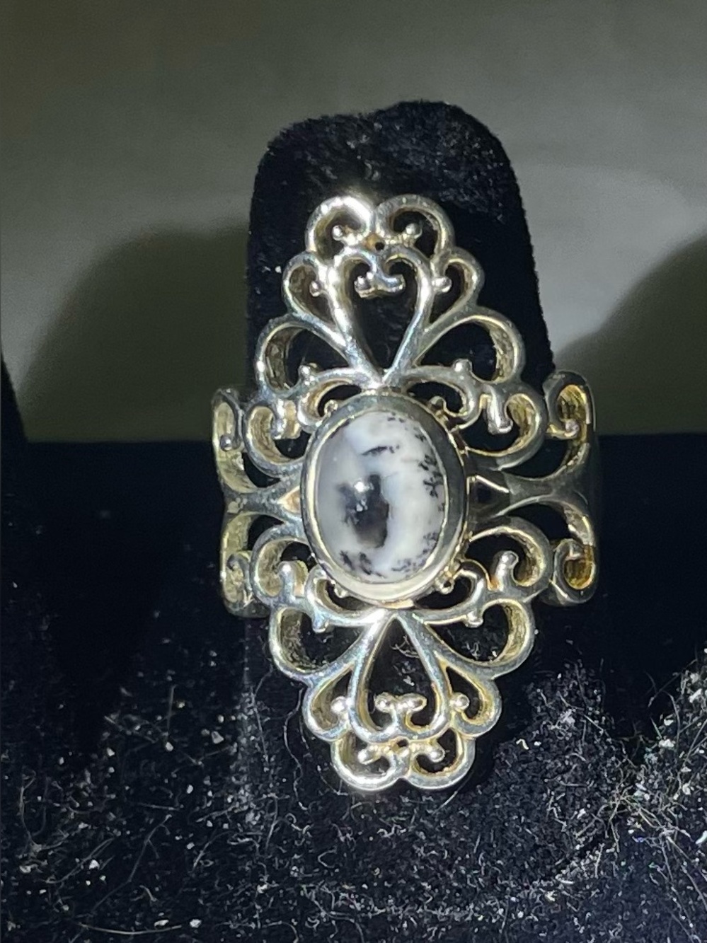 Dendritic opal rang